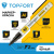 Маркер лаковый TOPFORT Paint 2 мм черный Маркер лаковый TOPFORT Paint 2 мм черный