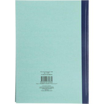 Бух книги амбарная в линейку 96л.обл.плотн.картон г/б 10шт./уп.