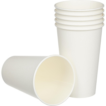 Стакан одноразовый для вендинговых аппаратов бумажный 300 мл белый 50 штук в упаковке Формация