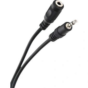 Кабель Jack 3.5 - Jack 3.5, M/F, 2 м, стерео, аудио, Telecom, TAV7179-2M