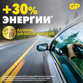 Батарея GP CR2016, 3V, литий, бл/1 GPCR2016-7CR1
