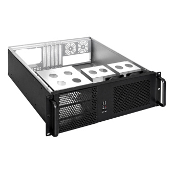 Корпус ExeGate Pro 3U390-08 (19, 3U, 390, без БП, USB) (EX264270RUS)