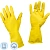 Перчатки латексные желтые (размер 7, S)