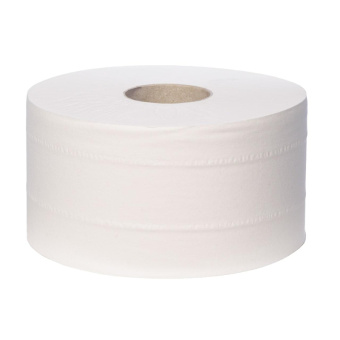 Бумага туалетная в рулонах Focus Mini Jumbo 2-слойная 12 рулонов по 170 метров