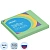 Стикеры Attache Bright colours 76х76 мм пастельные салатовые (1 блок,100 листов)