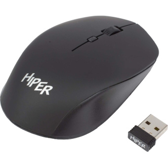 Мышь компьютерная HIPER (HOMW-091) беспроводная/черная