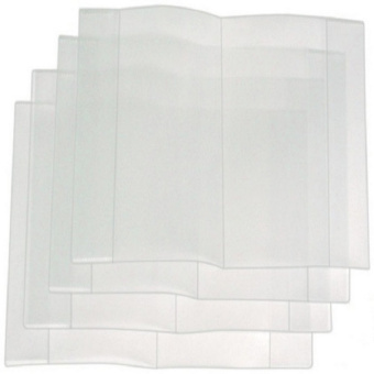 Набор обложек для учебников, контурных карт и тетрадей №1 School 5 штук в упаковке (560x302 мм, 110 мкм)