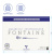 Альбом для акварели 25л., 30*40, на склейке Clairefontaine "Fontaine Demi-satiné", 300г/м2, горяч. п