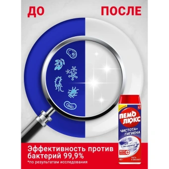 Универсальное чистящее средство Пемолюкс Чистота+Гигиена Пихта и эвкалипт порошок 0.48 кг