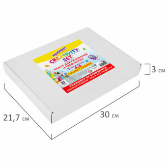 Набор для рисования и творчества "5 предметов плюс Альбом в Подарок!", ЮНЛАНДИЯ, 881009