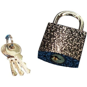 СпецМеб KD_Замок навесной 32 мм хром/серый