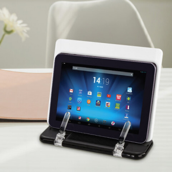 Подставка для книг, учебников, журналов BRAUBERG малая, регулируемый угол наклона, 230909