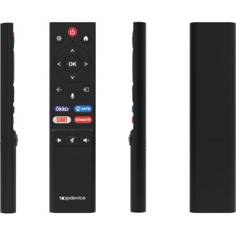 Телевизор Topdevice TDTV65CS06U_BK, UHD, смарт (WildRed)