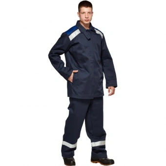 Спец.костюм Костюм летн. д/сварщ."Премиум" к/бр.(р.52-54)р.182-188