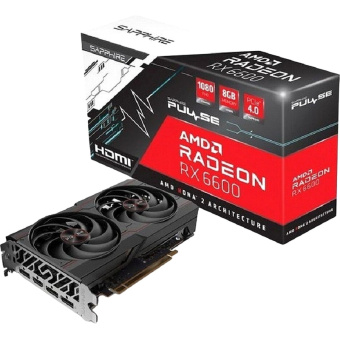 Видеокарта SAPPHIRE RX6600 8GB GDDR6 PULSE (11310-01-20G)