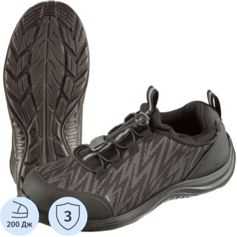 Полуботинки (кроссовки) Мистраль Light ПУ с МП р. 42 (135559)