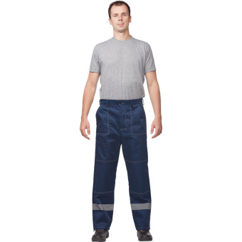 Костюм летний муж. л20-КБР син/красн (р.44-46) 158-164 (Арсенал-СП)