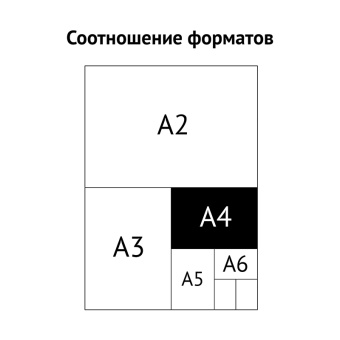 Скетчбук 40л., А4 ArtSpace "Craft style", на гребне, 80г/м2, крафт