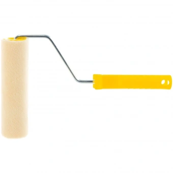 Валик малярный с ручкой Бибер 180 мм велюр ворс 4 мм (тов-067403)