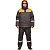 Костюм рабочий зимний муж з45-КПК сер/оранж (р.56-58) 158-165