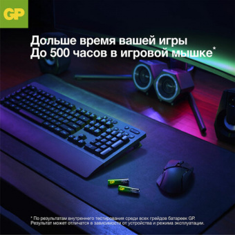 Батарейки КОМПЛЕКТ 4 шт., GP Ultra Plus, AA (LR06, 15А), алкалиновые, пальчиковые, блистер, 15AUP-2C