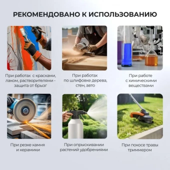 Очки защитные закрытые I-Protect Pro прозрачные с непрямой вентиляцией (ОЧК901)