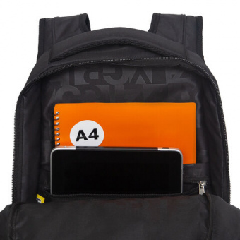 Рюкзак GRIZZLY школьный, анатомическая спинка, 2 отделения, для мальчиков, "ORIGINAL", 43х31х20 см, RU-531-1/1