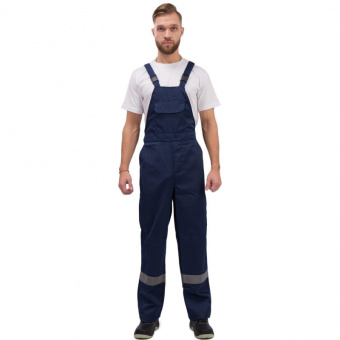 Полукомбинезон летний муж. л03-ПК синий. (р.60-62) 158-164