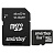 Карта памяти micro SDHC, 8 GB, SMARTBUY, 10 Мб/сек. (class 10), с адаптером, SB8GBSDCL10-01