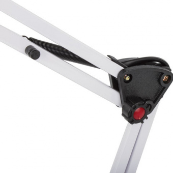 Светильник настольный SONNEN TL-007, на подставке + струбцина, 40 Вт, Е27, БЕЛЫЙ, высота 60 см, 2355