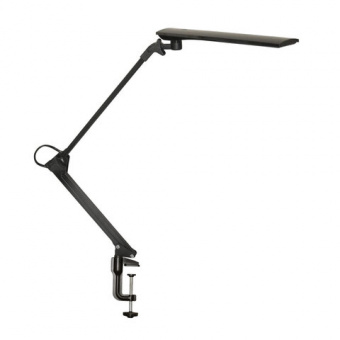 Светильник настольный "Сириус С16C", на струбцине, светодиодный, 7 Вт, сенсорный выключатель, черный