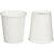 Стакан одноразовый бумажный 200мл, белый, 50 шт./уп.однослойный