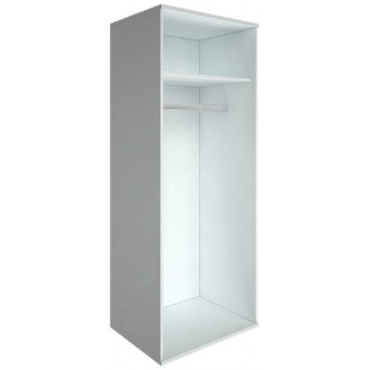 Гардероб Riva А.ГБ-2 (белый, 770х580х1980 мм)