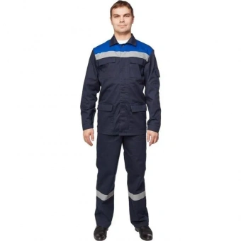 Костюм летний муж л05-КБР син/вас (р.64-66) 194-200 (Арсенал-СП)
