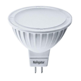 Лампа светодиодная Navigator NLL-MR16-7-230-4K MR 7Вт GU5.3 4000К 560Лм 220В 94245