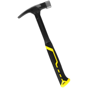 Молоток-гвоздодер цельнокованый 450 г, магнит,3х-комп.ручка, BERGER BG1527