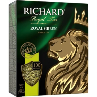 Чай Richard Royal Green зеленый 100 пакетиков