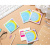 Стикеры ATTACHE Bright colours с клеев.краем 76х76 фиолетовый