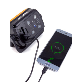 Прожектор светодиодный аккум. ЯРКИЙ ЛУЧ YLP A-150 Termit COB max1500лм