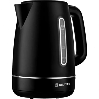 Чайник BRAYER 6103BR-BK,электрический,2200Вт,1,7л, платик.STRIX, автоотключ