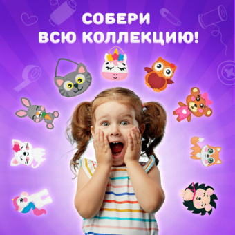Набор для шитья игрушки из фетра "Куколка", ЮНЛАНДИЯ, 664733
