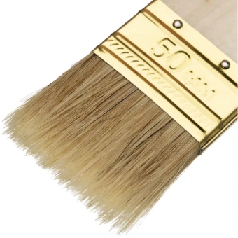 Кисть флейцевая DEXX деревянная ручка натуральная щетина 50мм 0100-050_z02