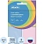 Стикеры Attache Bright colours 38x51 пастельные 4 цвета (4 блока по 100 листов)