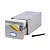 Бокс для CD/DVD дисков РО для 200 CD MB-200SL 185х150х375мм с замком + маркер