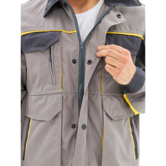 Костюм рабочий летний муж. л31-КПК св.сер./сер (р.56-58) 182-188