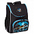 Ранец GRIZZLY анатомическая спинка, с мешком для обуви, для мальчиков, "MOONLIGHT RACE", 33х25х13 см, RAm-585-2/2