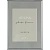 Рамка Decoline Silver А4 21x29.7 см пластиковый багет 10 мм серебристый