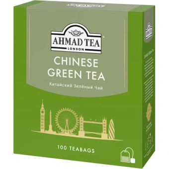 Чай Ahmad Tea китайский зеленый 100 пакетиков