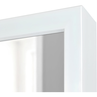 Зеркало настенное (белый, 440х1240 мм)