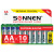 Батарейки КОМПЛЕКТ 10 шт., SONNEN Super Alkaline, АА (LR06,15А), алкалиновые, пальчиковые, в коробке